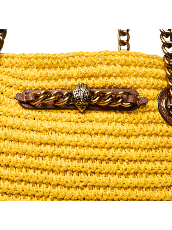 Kurt geiger sales chelsea raffia tote