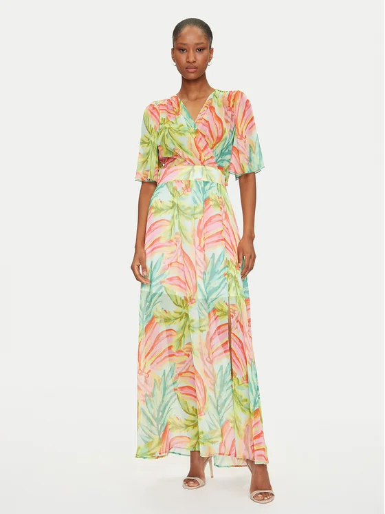 Copri Costume Copricostume A Righe Con Spalline Vestito Estivo