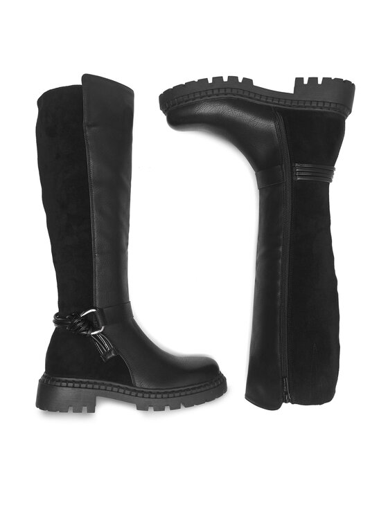Clara Barson Clara Barson Μπότες DIANA WS6102-06 Μαύρο