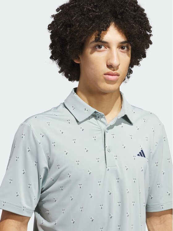 adidas adidas Polo 162365 Zielony Regular Fit