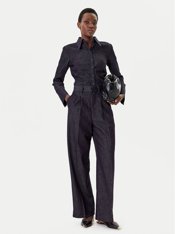 French Connection French Connection Blugi 74ZAU Bleumarin Wide Leg