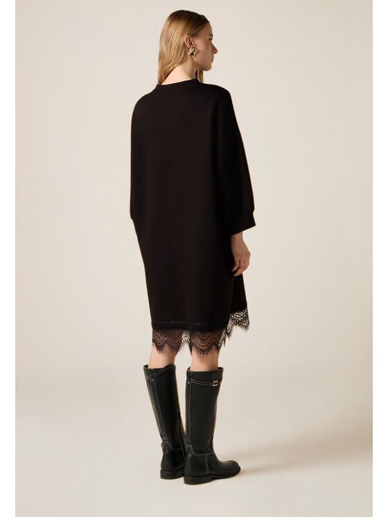 Oltre Oltre Vestito da giorno 7073E000346N033 Nero Over Fit