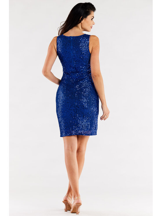 Awama Awama Abito da sera A484 Blu Basic Fit