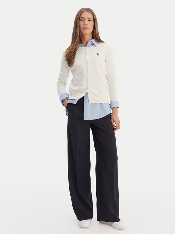 Polo Ralph Lauren Polo Ralph Lauren Kardigan 211971871003 Ekrüüvärv Slim Fit