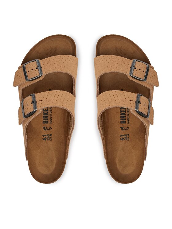 Birkenstock Birkenstock Klapki Arizona 1027075 Beżowy