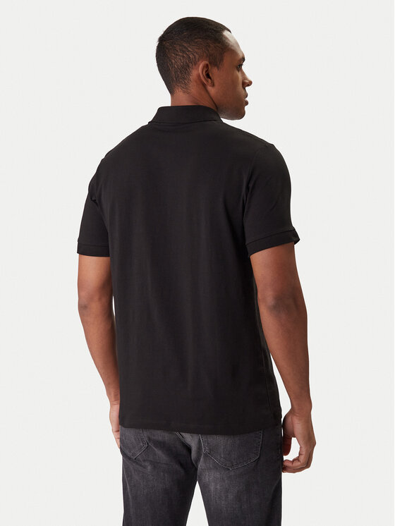 KARL LAGERFELD KARL LAGERFELD Polo 745780 500235 Czarny Regular Fit