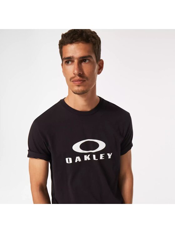 Oakley Oakley T-Shirt FOA402167 Czarny Regular Fit