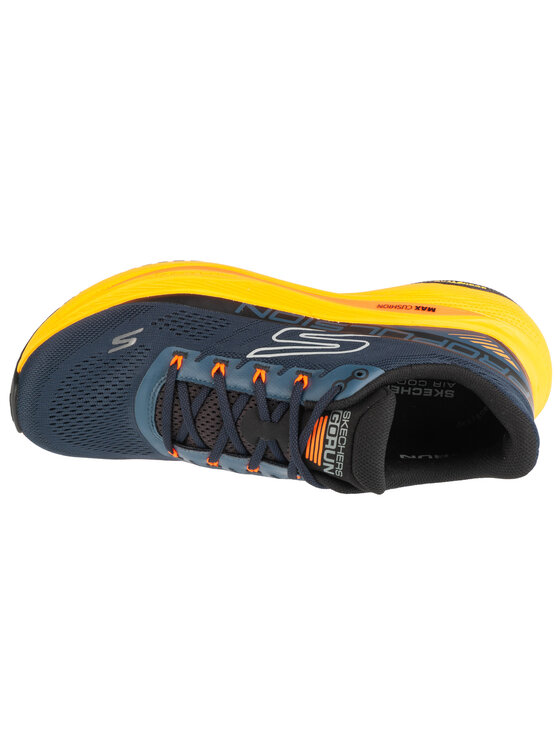 Skechers Skechers Buty do biegania Max Cushioning Propulsion Granatowy