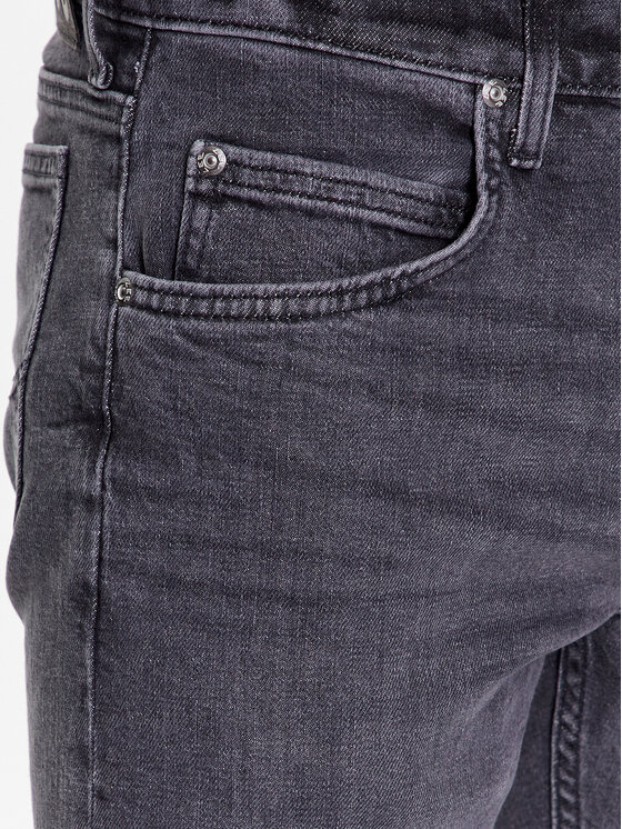 Lee Lee Jeansy L701IBB81 Szary Slim Fit