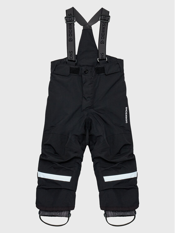 Didriksons Zimné nohavice Idre 504357 Čierna Regular Fit