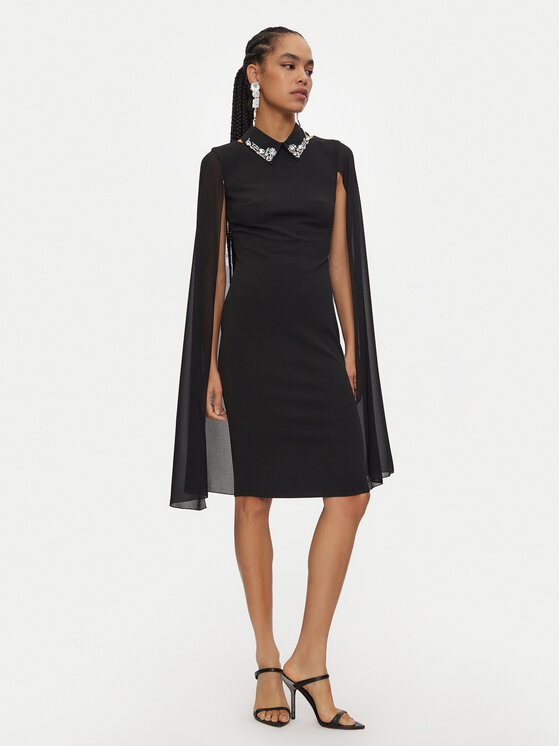 Rinascimento Rinascimento Coctailkleid CFC0120001003 Schwarz Regular Fit