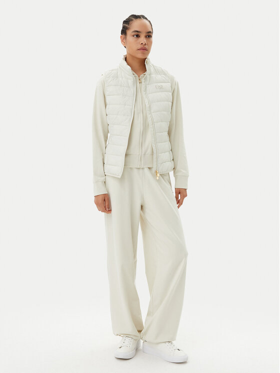 EA7 Emporio Armani EA7 Emporio Armani Bezrękawnik 7W000087 AF12477 U1112 Beżowy Slim Fit