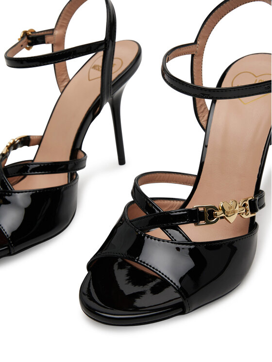 LOVE MOSCHINO LOVE MOSCHINO Sandały JA16089G1MIH0000 Czarny