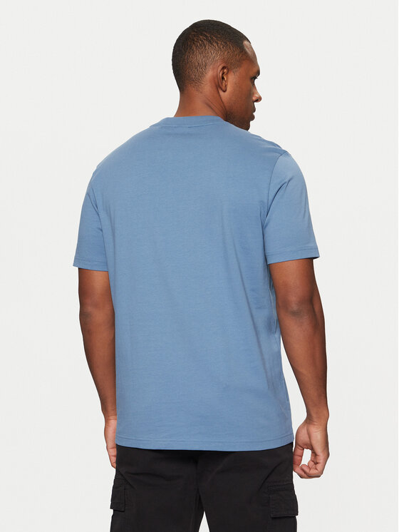 BOSS BOSS Majica Te_Mextour 50535079 Modra Regular Fit