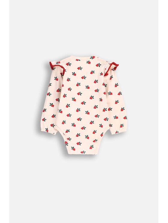 Coccodrillo Coccodrillo Body dziecięce ZC5112103EBG-003 Écru Regular Fit