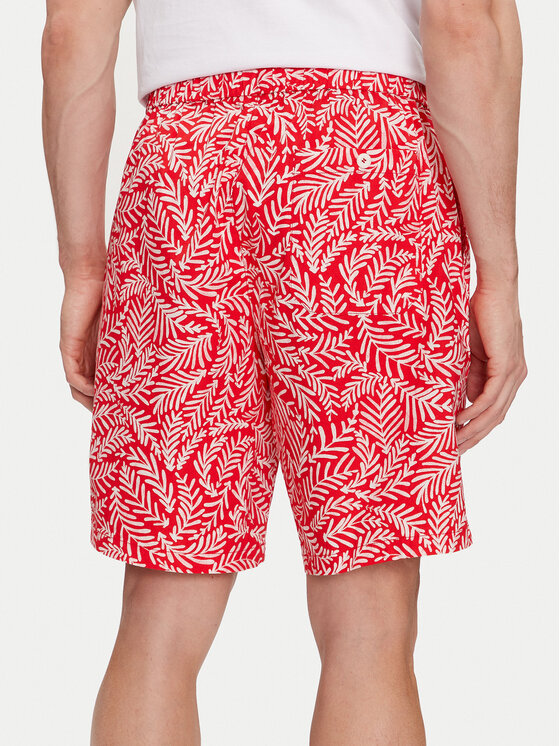 United Colors Of Benetton United Colors Of Benetton Riidest šortsid 4A5MU900L Punane Regular Fit