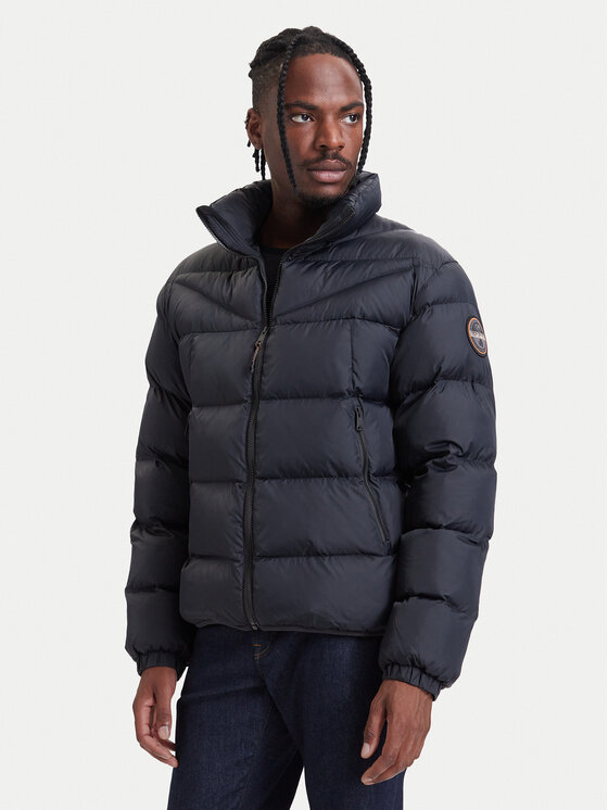Napapijri Napapijri Zimska jakna A-Molveno NP0A88V3 Črna Relaxed Fit
