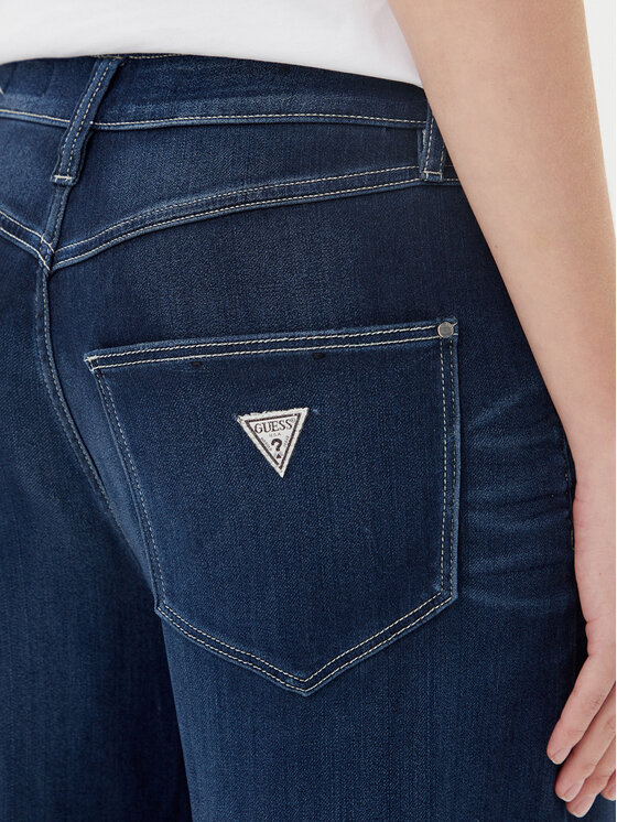 Guess Guess Jeans W5YA82 D0782 Blu scuro Wide Leg