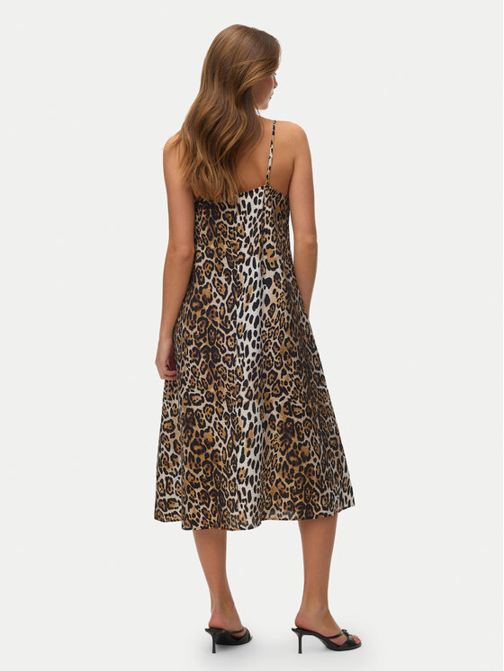 Vero Moda Vero Moda Ljetna haljina Josie 10303398 Smeđa Regular Fit