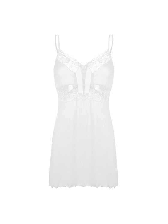 DKaren Lingerie DKaren Lingerie Halka Ines Écru Slim Fit