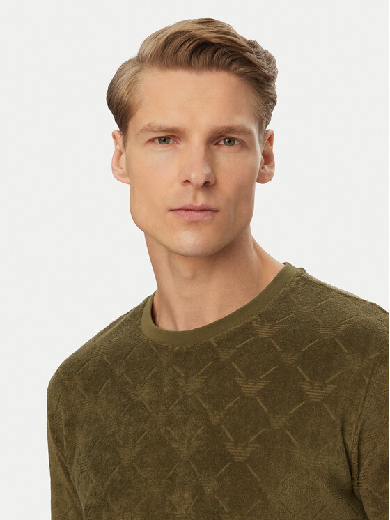 Emporio Armani Emporio Armani T-särk EM000692 AF20449 F7014 Roheline Regular Fit