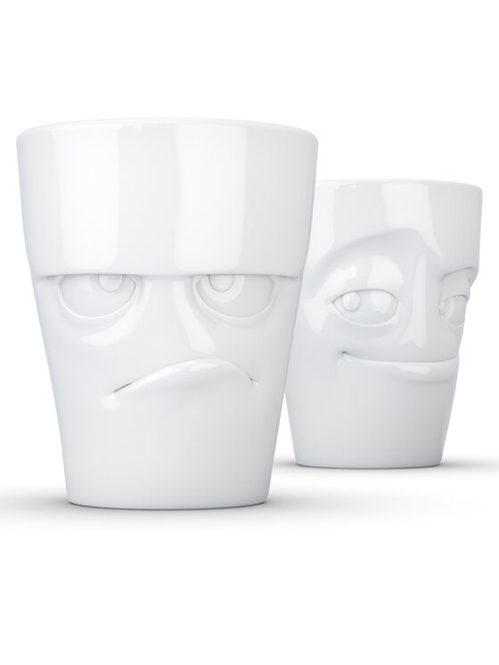 58 products 58 products Kubek bez ucha zestaw 2 sztuk - Grumpy&Impish Biały
