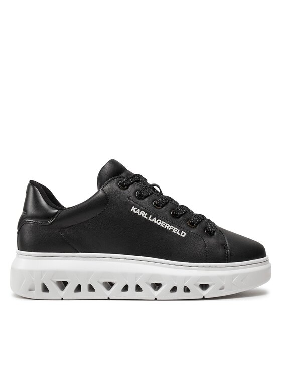KARL LAGERFELD Sneakersy KL64519 Čierna