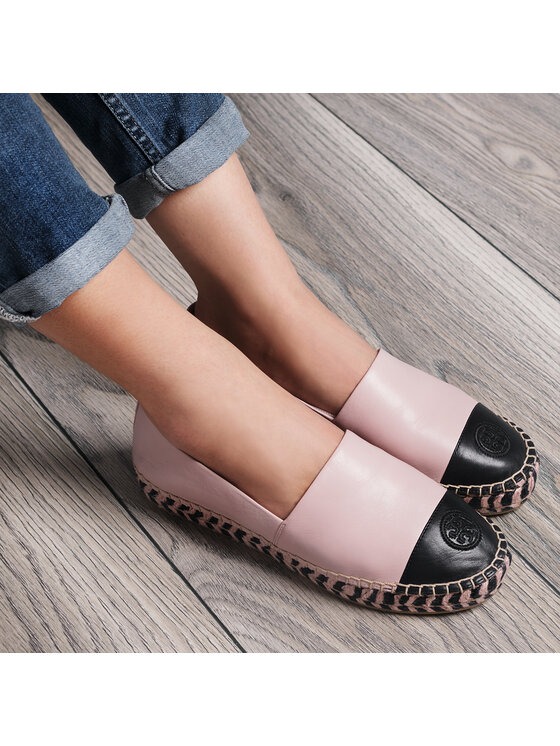 Tory burch color block platform espadrille sale