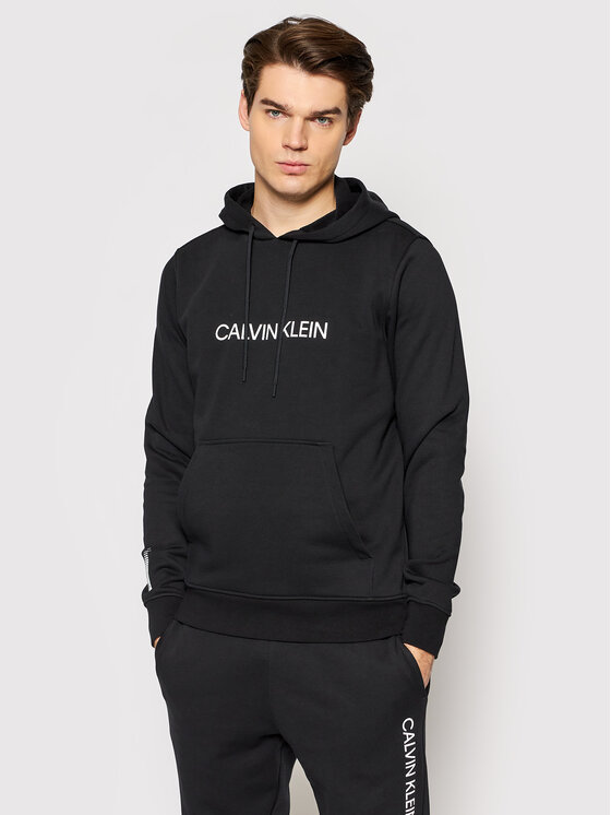 Calvin Klein Performance Džemperis 00GMF1W304 Juoda Regular Fit