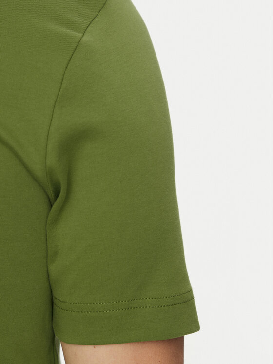 Marc O'Polo Marc O'Polo Тениска с яка и копчета 522 2034 53034 Зелен Regular Fit