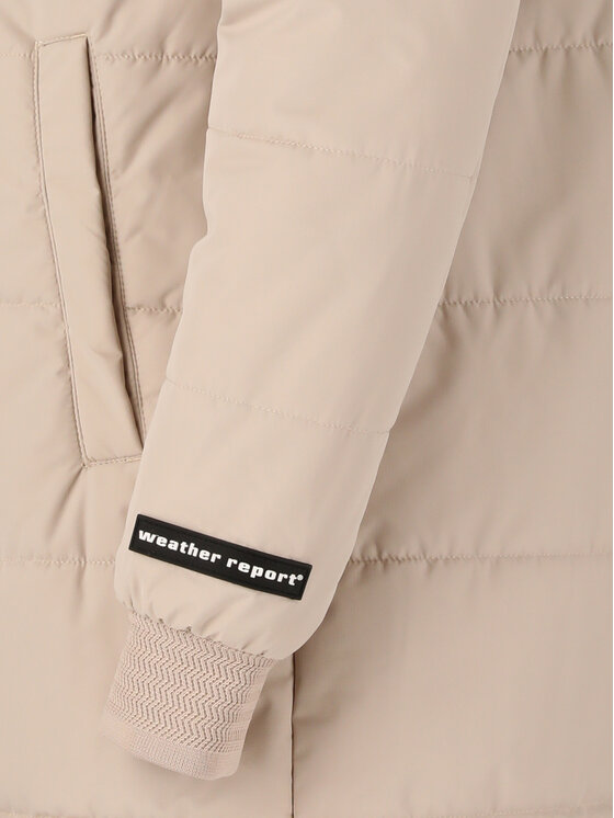 Weather Report Weather Report Μπουφάν μεταβατικό Cassidy WR234024 Μπεζ Regular Fit