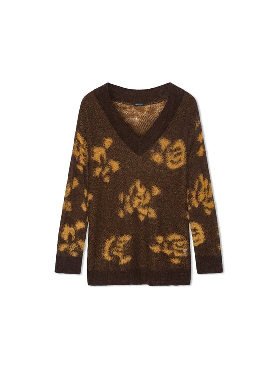 Fiorella Rubino Fiorella Rubino Maglione M549L008836N0V2 Marrone Over Fit