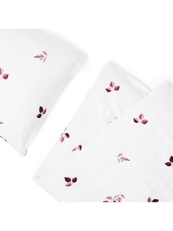 White pocket White pocket Poszewka na poduszkę we wzory Biały