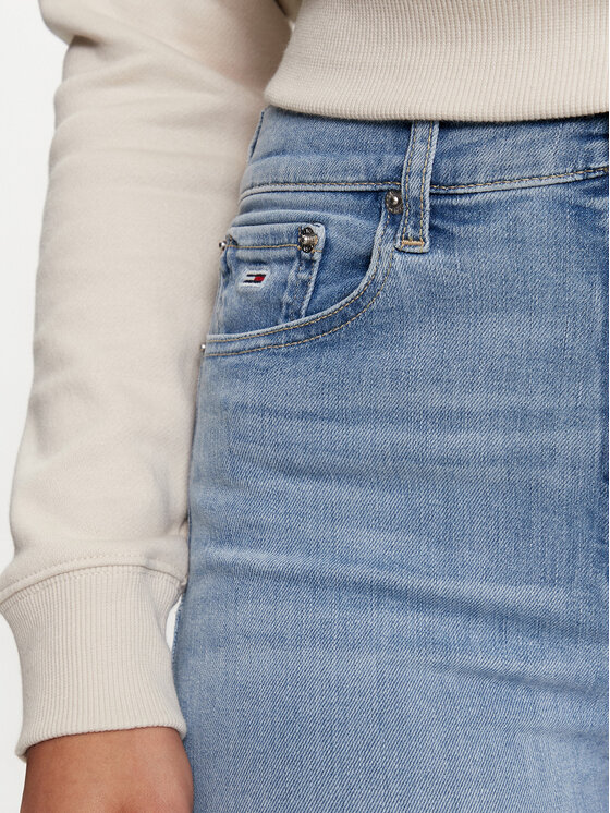 Tommy Jeans Tommy Jeans Džínsy Sylvia DW0DW19268 Modrá Skinny Fit