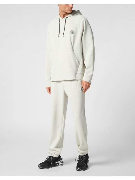 Plein Sport Plein Sport Mikina 22433 Šedá Regular Fit