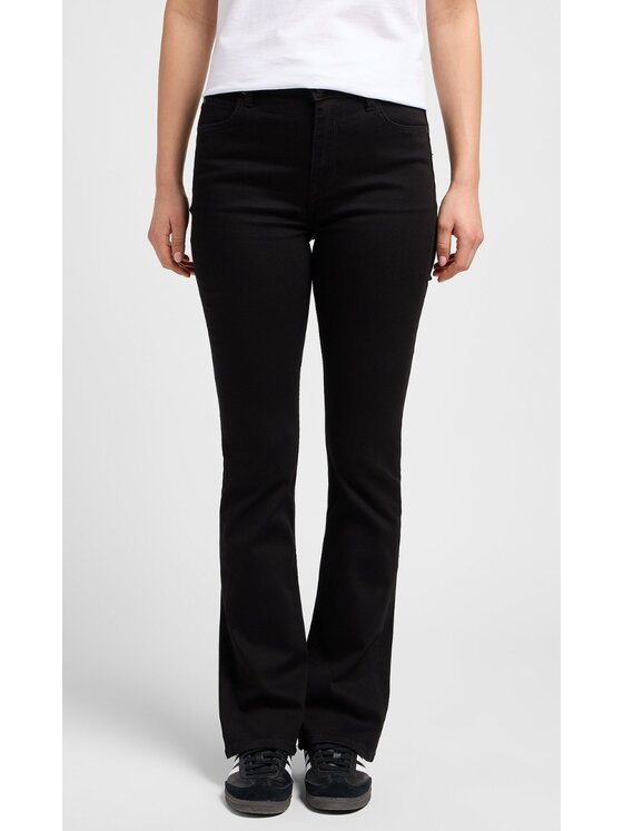 Lee Lee Jeansy Breese Boot Czarny Bootcut Fit