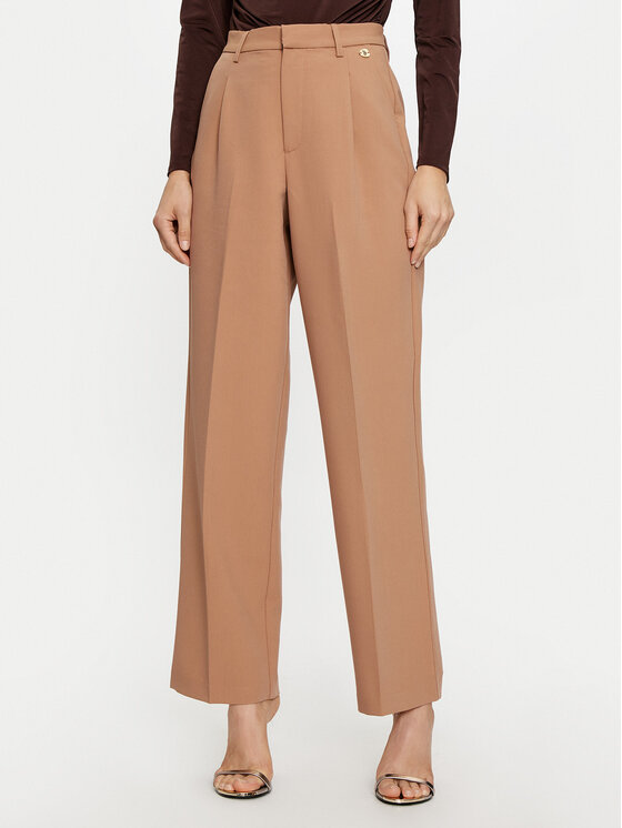 U.S. Polo Assn. U.S. Polo Assn. Pantaloni di tessuto WUP0776 Beige Regular Fit