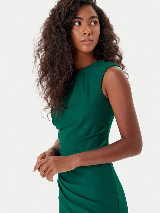 Rinascimento Rinascimento Rochie cocktail CFC0125332003 Verde Slim Fit