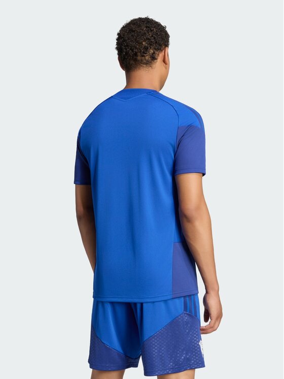 adidas adidas Koszulka techniczna 172331 Niebieski Slim Fit
