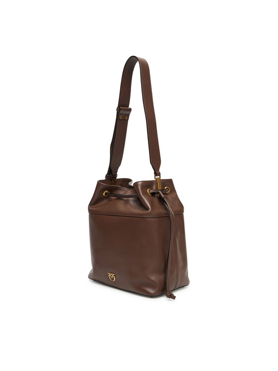 PINKO PINKO Ročna torba Secchiello Classic Al 25-26 PLTT 104305 A0QO Rjava