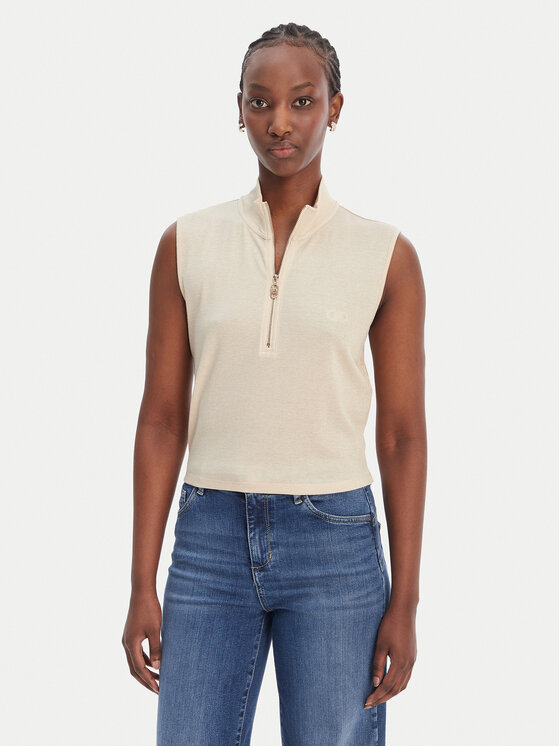 Liu Jo Sport Liu Jo Sport Top TA6174 J3845 Ekrüüvärv Regular Fit