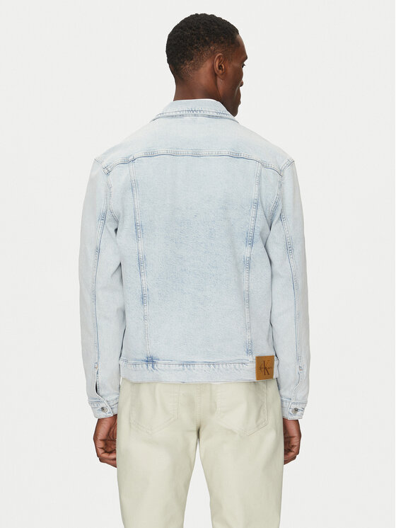 Calvin Klein Jeans Calvin Klein Jeans Kurtka jeansowa J30J327590 Niebieski Slim Fit