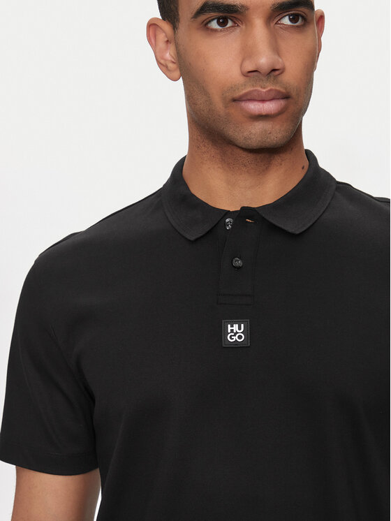 HUGO Hugo Polo Deabono_D 50517638 Crna Regular Fit