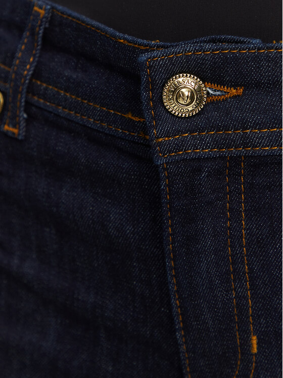 Versace Jeans Couture Versace Jeans Couture Džinsai 78HAB5J0 Mėlyna Slim Fit