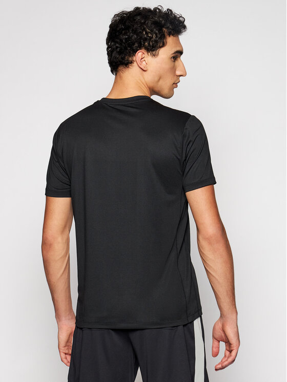 Guess Guess Tričko U1GA37 MC03Y Čierna Slim Fit