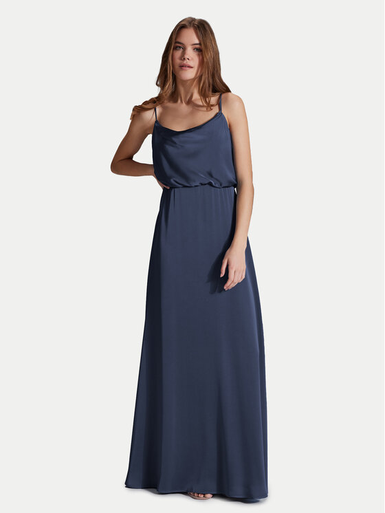 Hey Kyla Hey Kyla Abendkleid 5AI074HK Dunkelblau Regular Fit