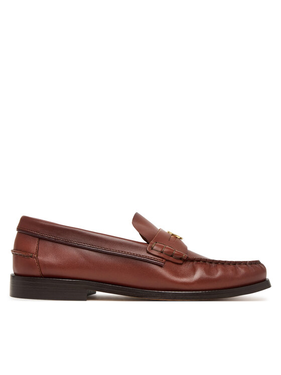 Tommy Hilfiger Tommy Hilfiger Mokasini Hilfiger Penny Loafer Smooth Lth FW0FW09249 Rjava
