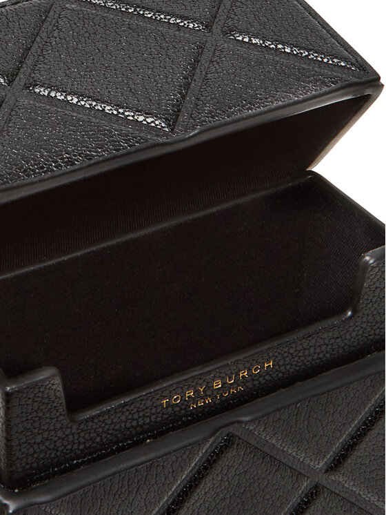 Tory Burch Tory Burch Torbica za telefon Fleming Flap 163417 Črna