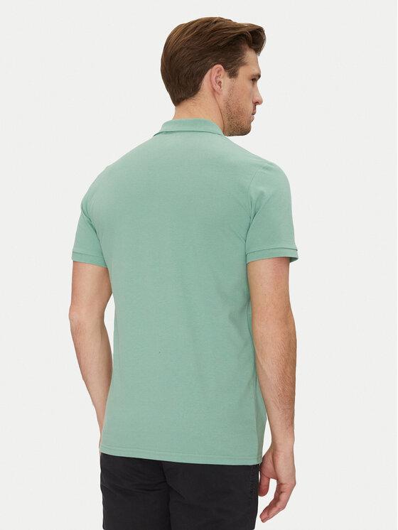 Blend Blend Polo 20717857 Zelena Regular Fit