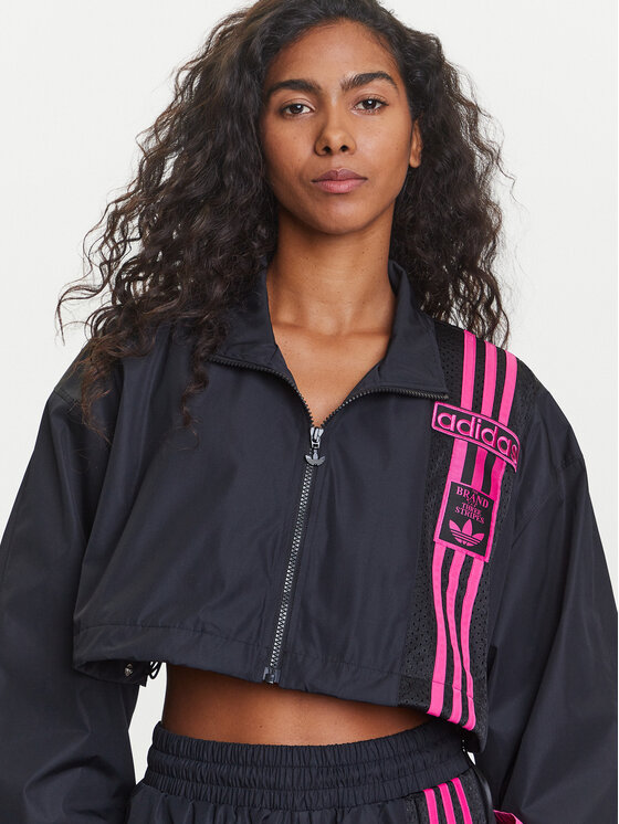 adidas adidas Sweatshirt Adibreak JD0097 Schwarz Regular Fit
